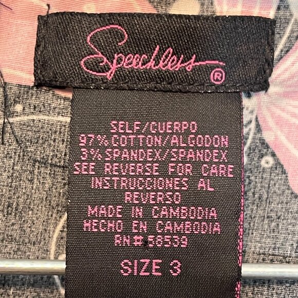 Speechless Juniors Floral Retro Babydoll Scalloped Hem Fit Flare Midi Dress 3 - Picture 8 of 14